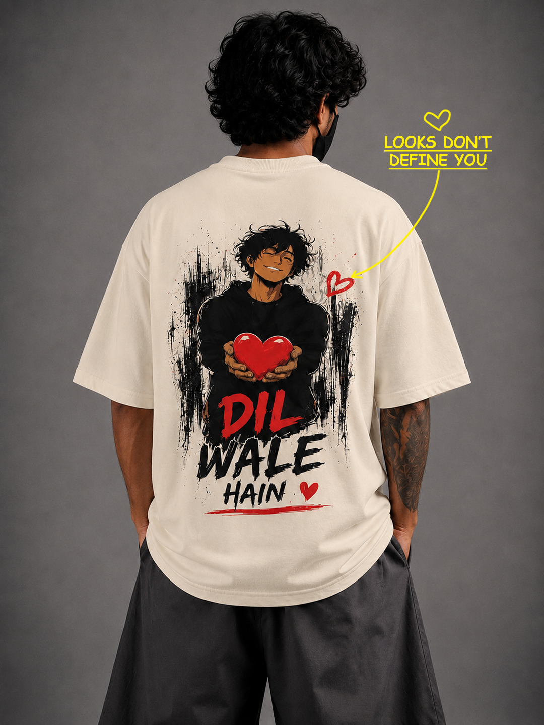 Hum Kaale hain to kya hua Oversized Tee