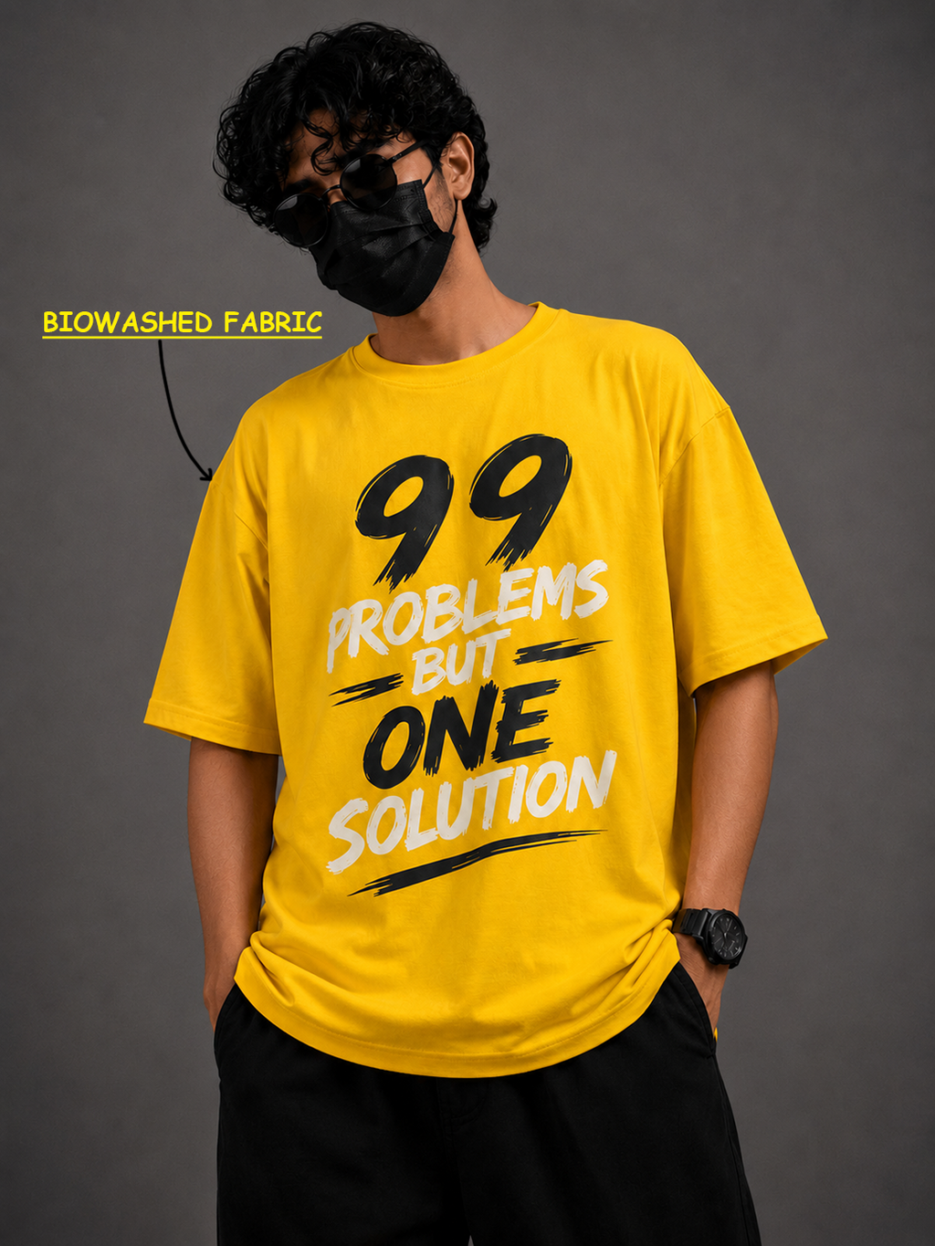 One Solution Oversized Tee