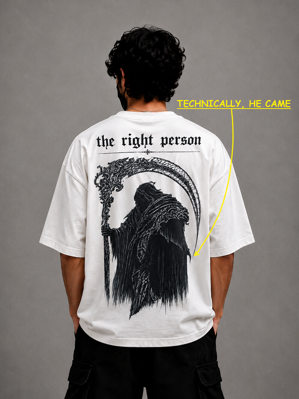 The Right Person Oversized Tee