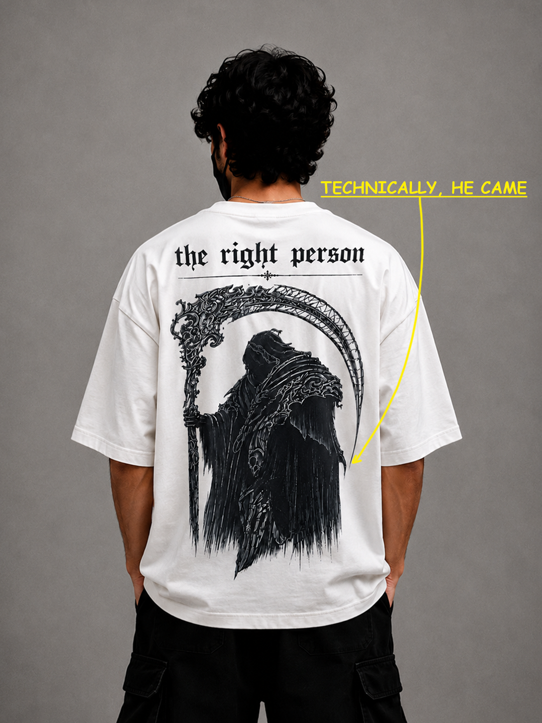 The Right Person Oversized Tee
